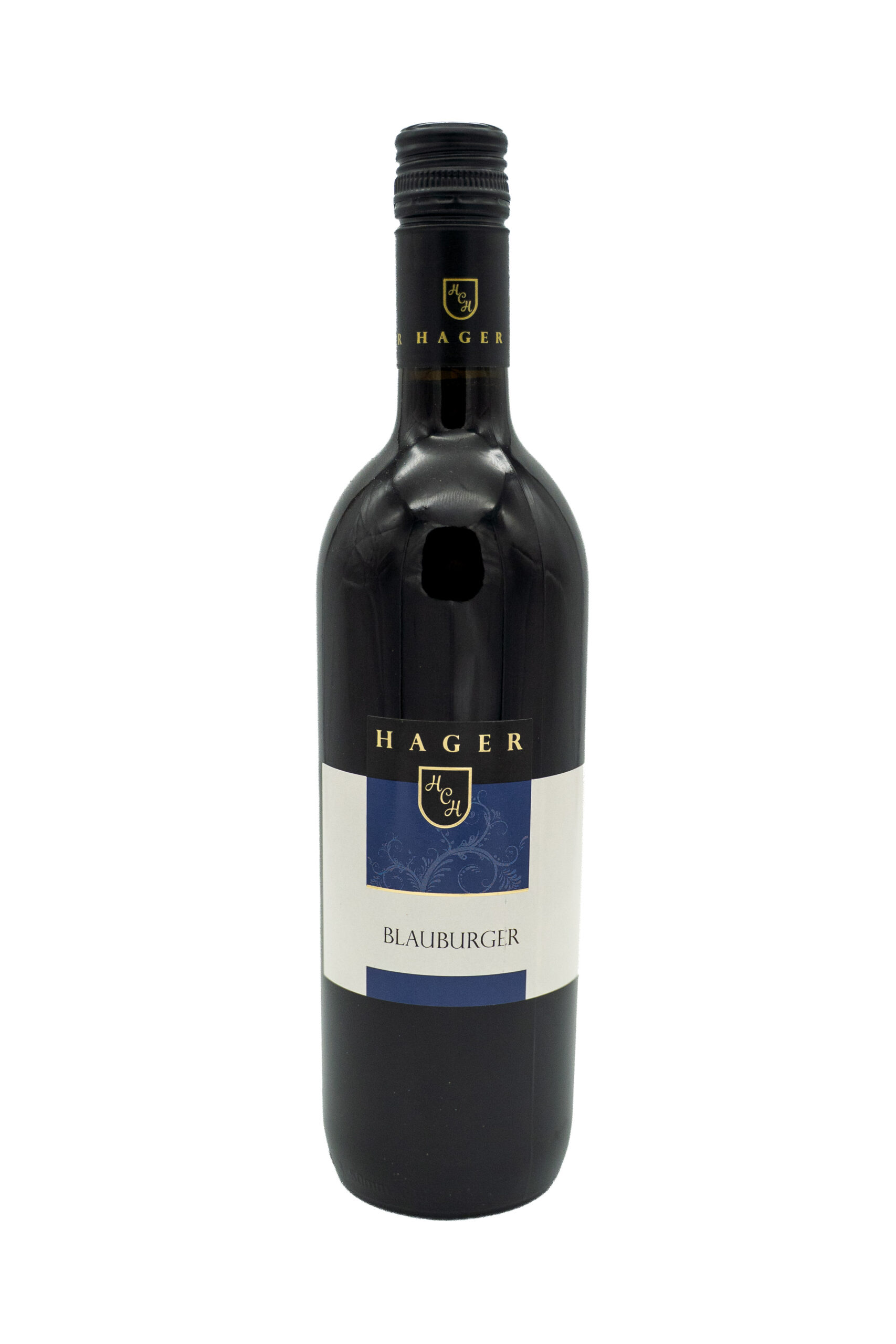 Blauburger vom Weingut Hager in der 0,75-Liter-Flasche