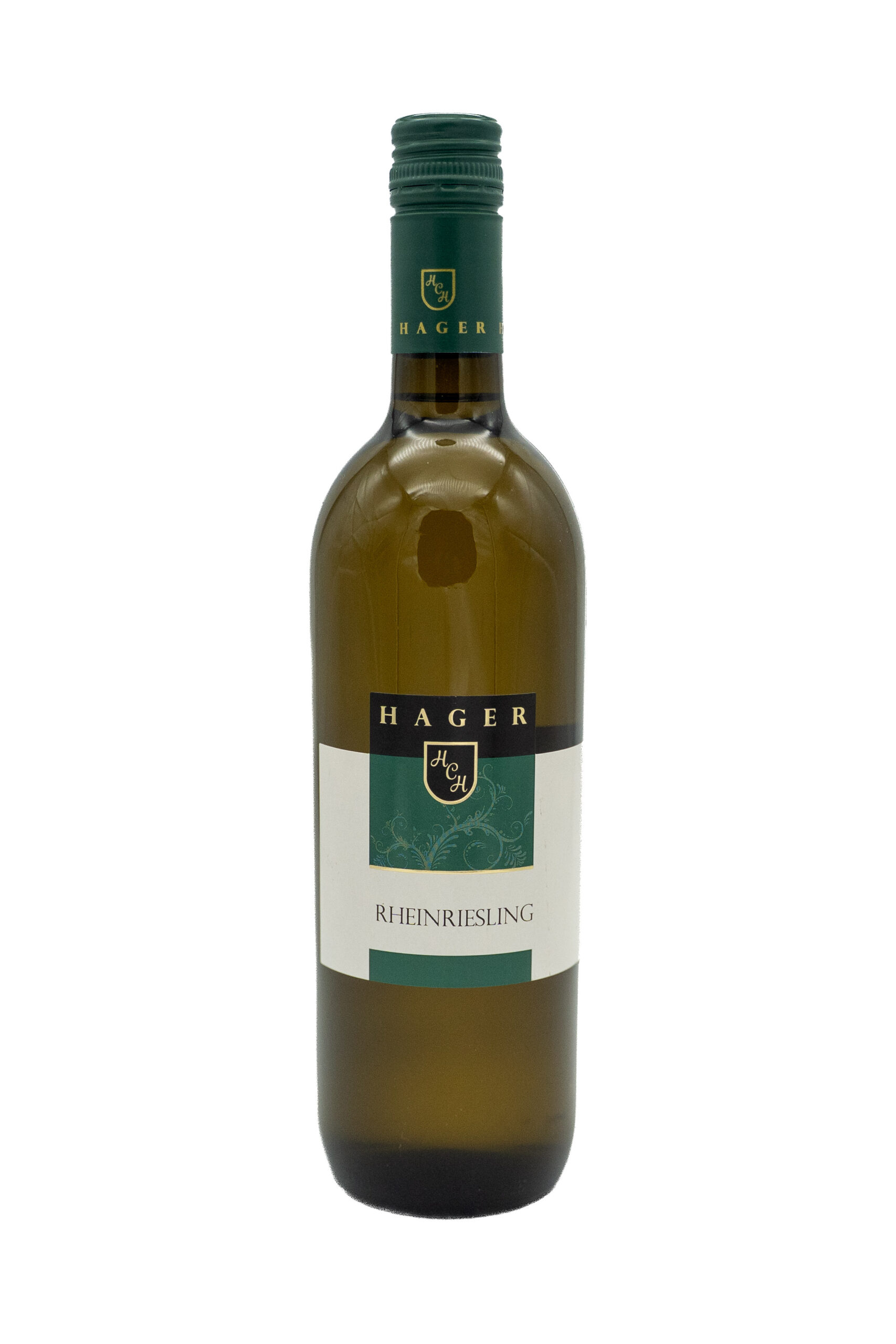 Rheinriesling vom Weingut Hager in der 0,75l Flasche