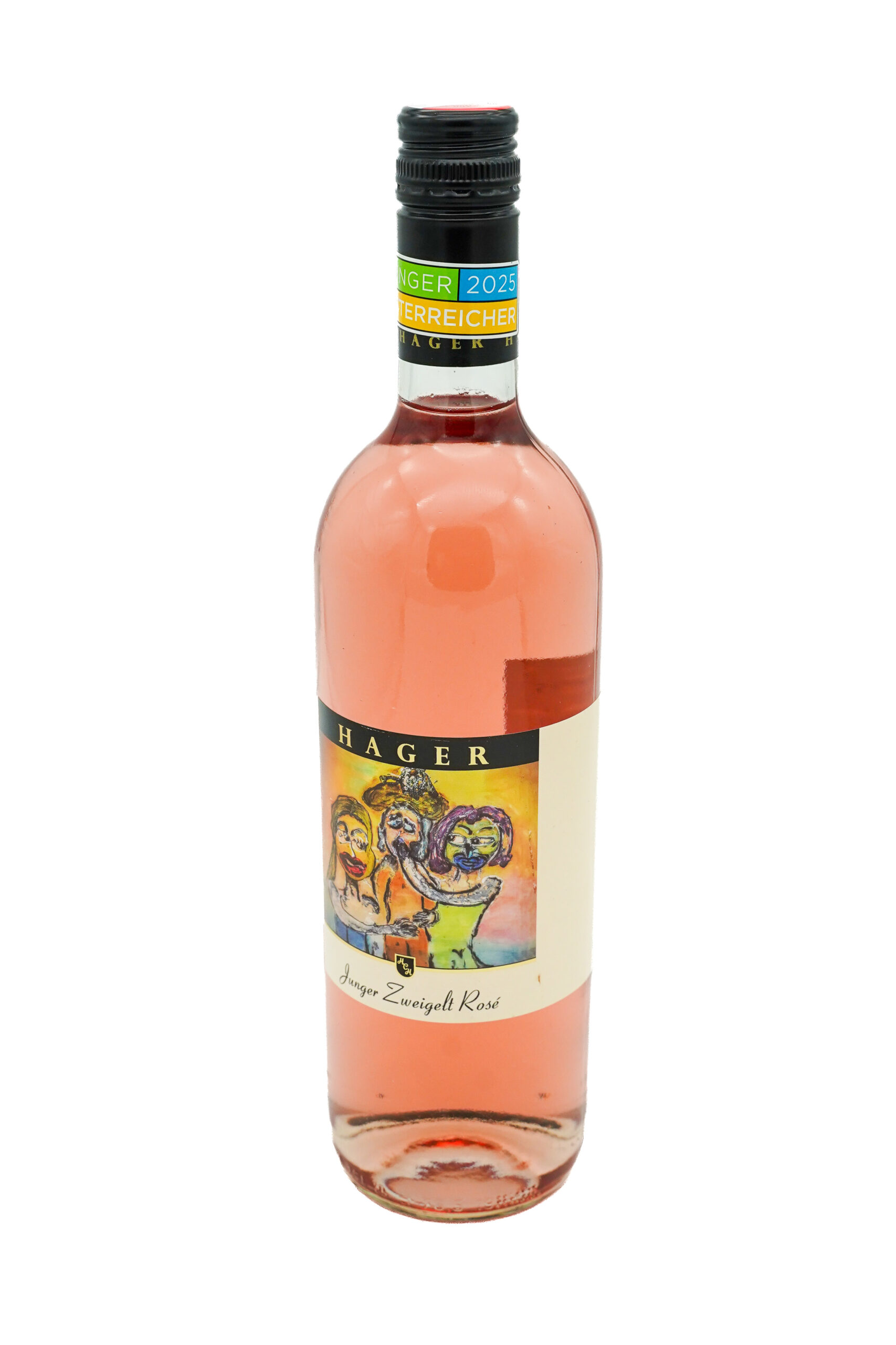 Rosé vom Weingut Hager in der 0,75l Flasche