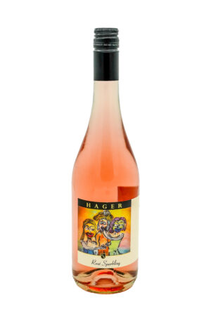 Rose Sparkling vom Weingut Hager in der 0,75l Flasche