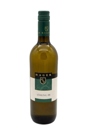 Sämling 88 vom Weingut Hager in der 0,75-Liter-Flasche