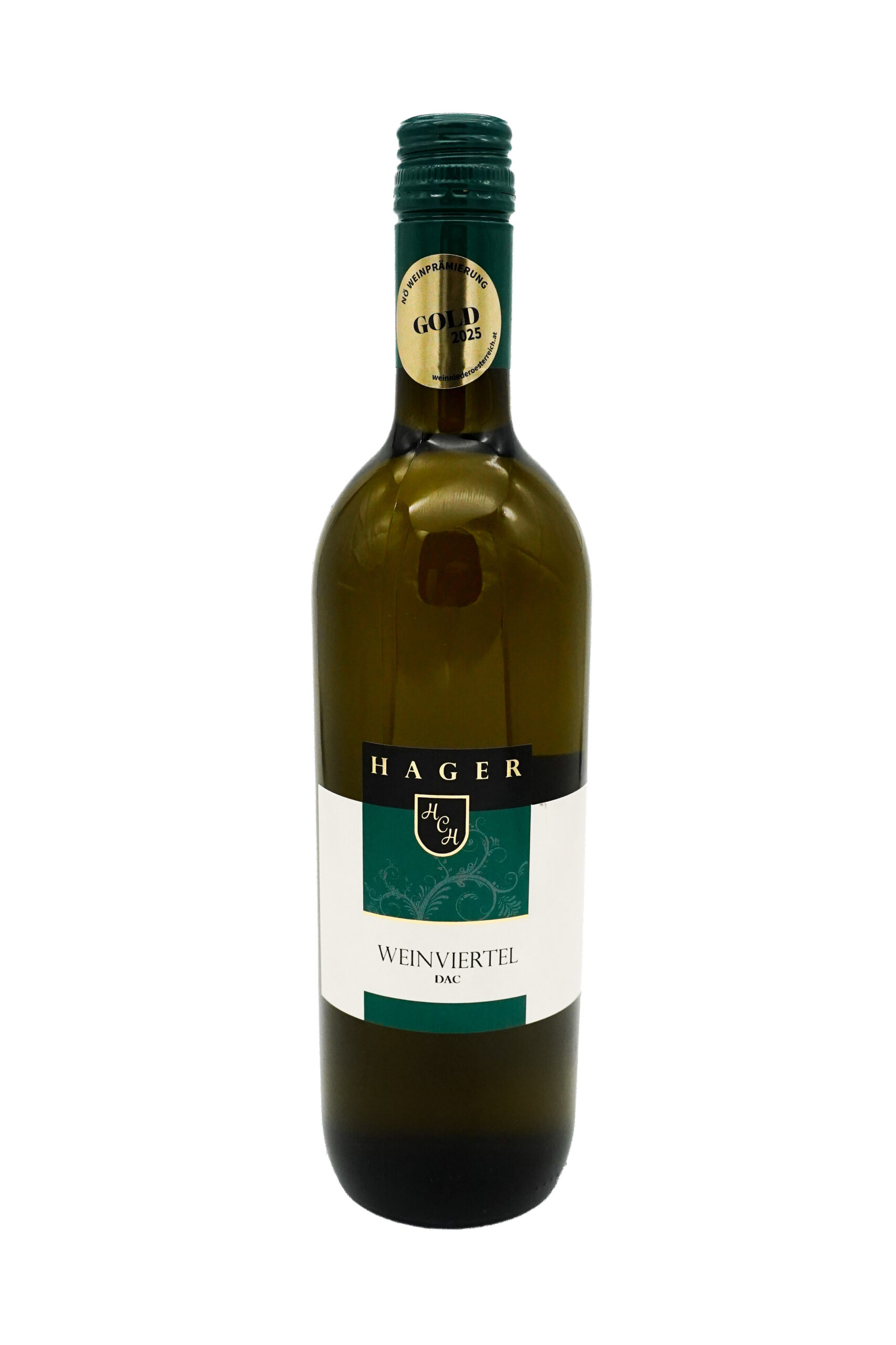 Weinviertel DAC vom Weingut Hager in der 0,75l Flasche