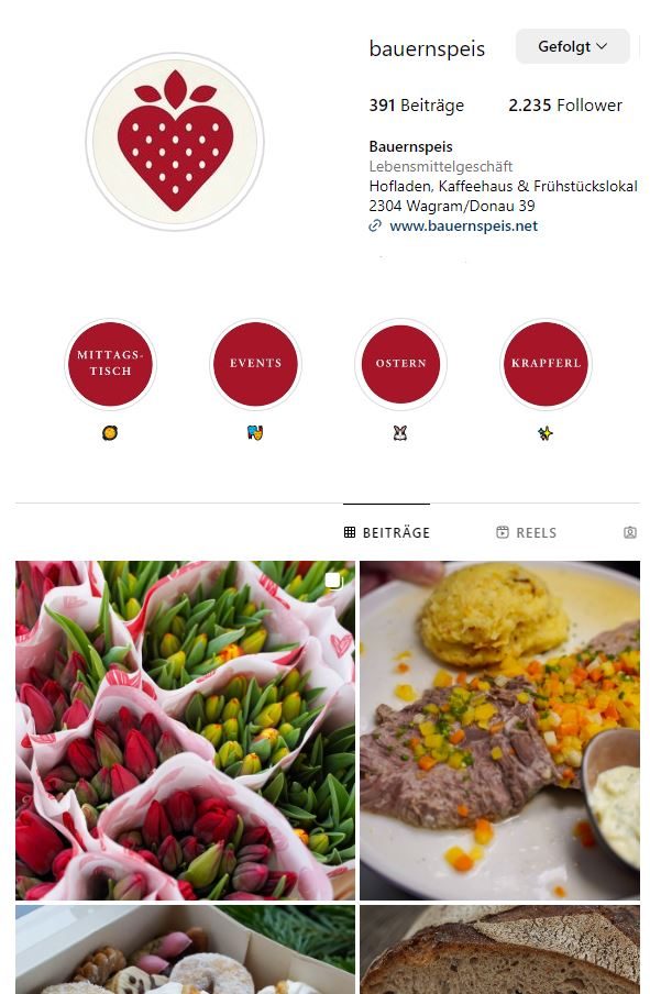 Bauernspeis Instascreen Website 2